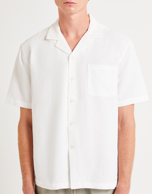 Arvust - Morrison Seersucker Shorts Sleeve Resort Shirt