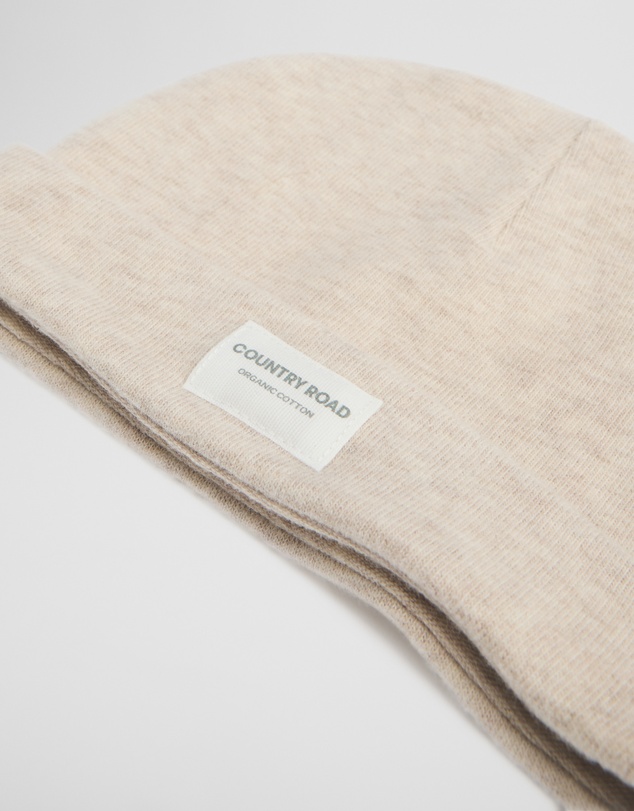 Country Road - Organically Grown Cotton Beanie