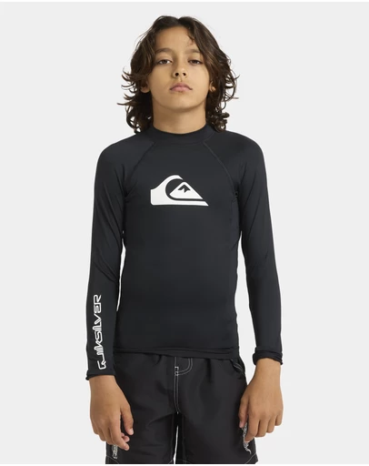 Quiksilver - Boys 4 to 16 Everyday Long Sleeve UPF 50 Rash Vest
