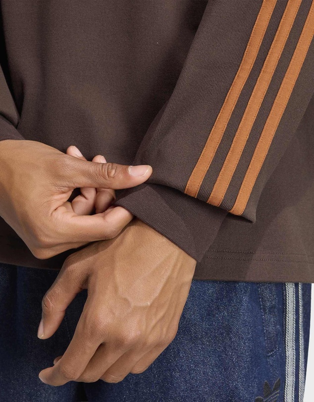 adidas Originals - 3-STRIPES RUGBY LONGSLEEVE POLO Mens
