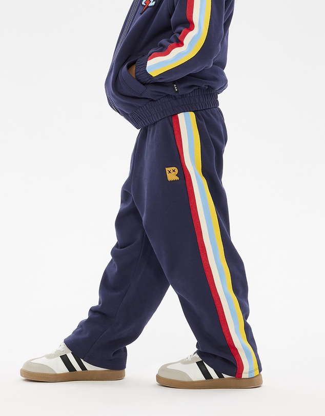 Rock Your Kid - Fuelled By Thunder Vinnie Wide Leg Track Pant