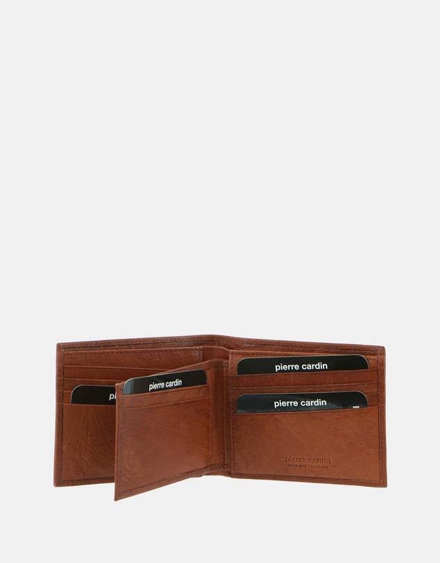 Pierre Cardin - Pierre Cardin Rustic Leather Bi-Fold Men's Wallet