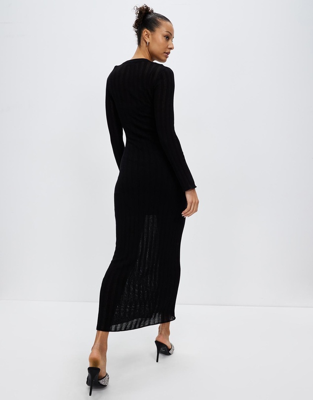 Third Form - Line Up Knit Maxi Dress