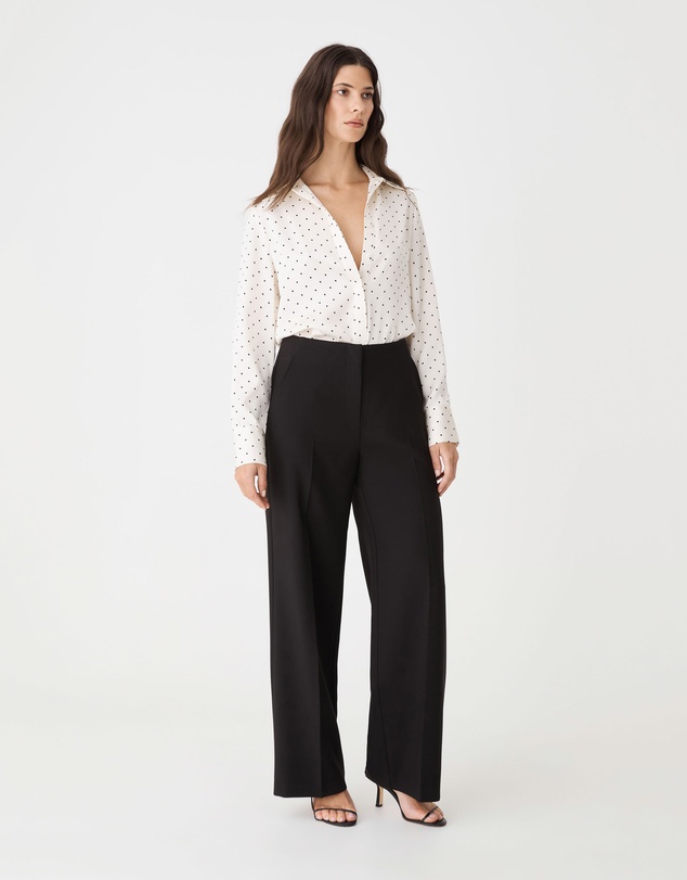 Forcast - Courtney Satin Spot Shirt