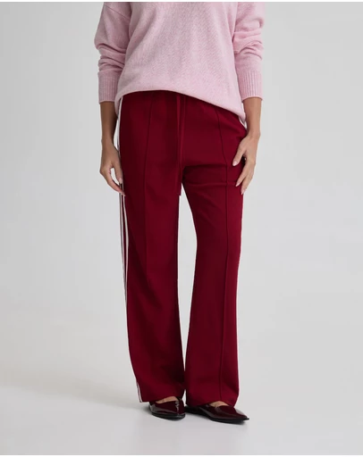 Oxford - Violet Contrast Stripe Pants