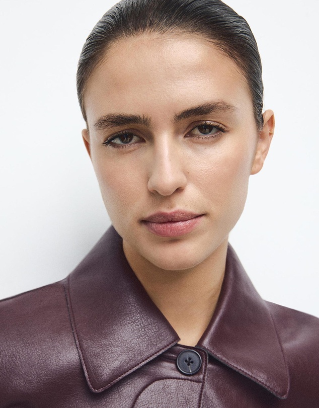 M.N.G - Faux-Leather Jacket With Pockets