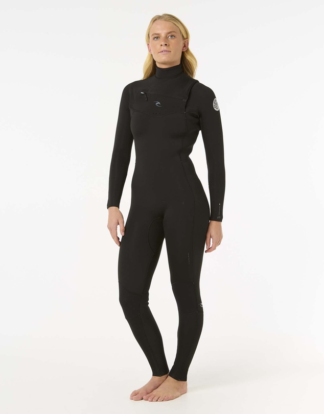 Rip Curl - Womens Dawn Patrol 4/3 Chest Zip Steamer Wetsuit