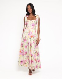 Petal & Pup - Ellody Maxi Dress - Yellow Petunia