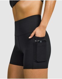 Rockwear - Velocity Pocket Mid Thigh Bike Shorts