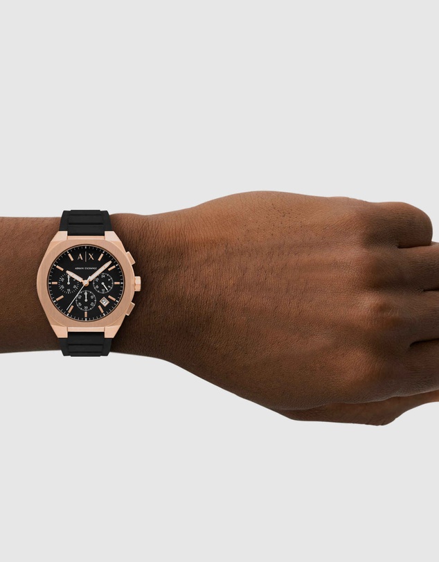 Armani Exchange - Black Chronograph Watch