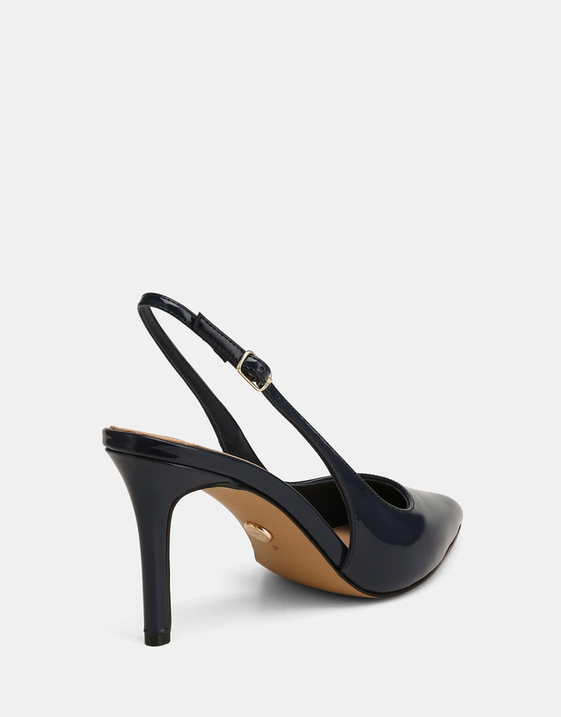 Wittner - Riker High Heels Ink Navy Leather