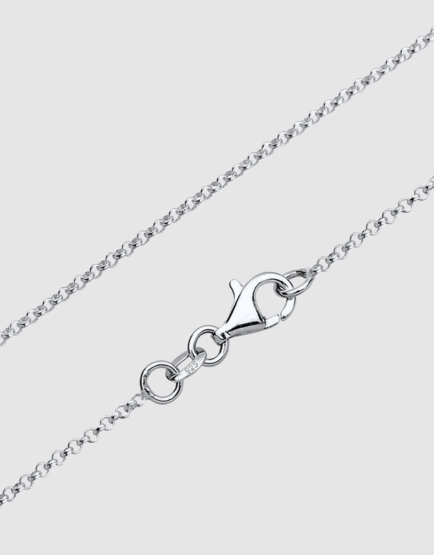 Elli Jewelry - Necklace Heart Ornament 925 Sterling Silver