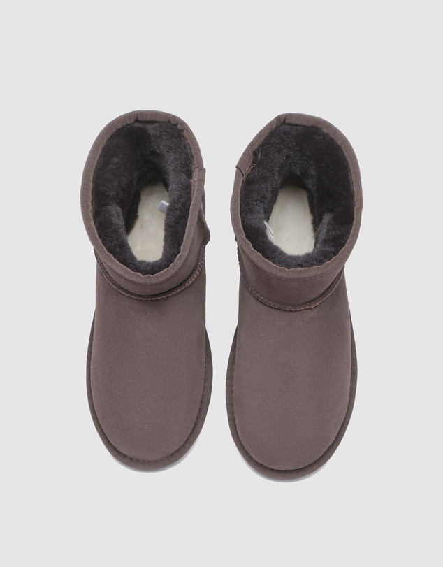 EVERAU - Australian Shepherd Ugg Mini Classic Sheepskin Upper UGG Boots