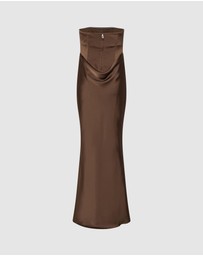 ROTATE - Corsage Long Dress