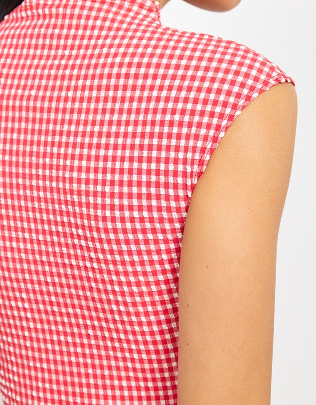 AERE - Sienna Gingham Swim Top