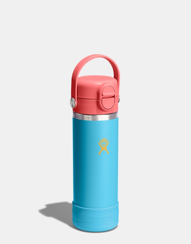 Hydro Flask - Kids 18 Oz Wide Mouth Covered Cap And Boot