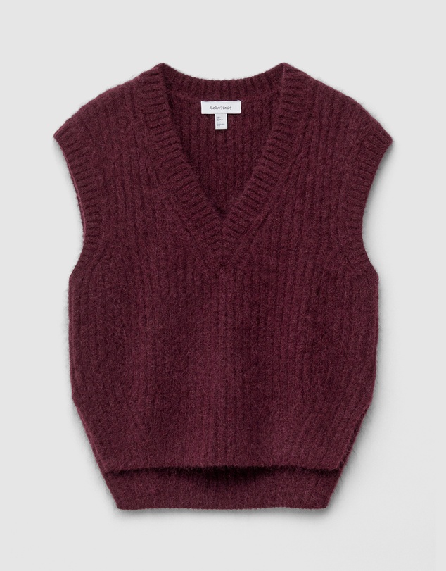 & Other Stories - Knitted Mohair-Blend V-Neck Vest
