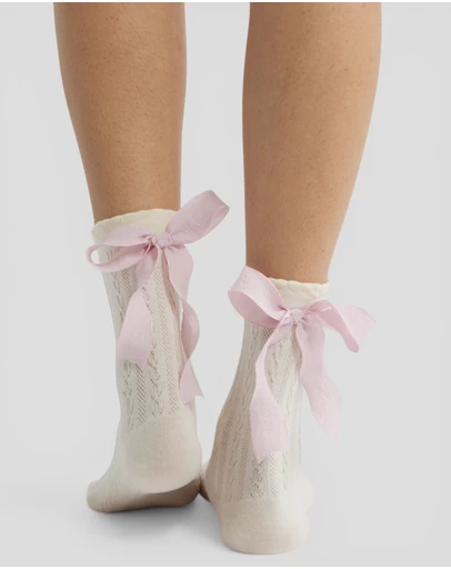 High Heel Jungle - Mel Bow Socks