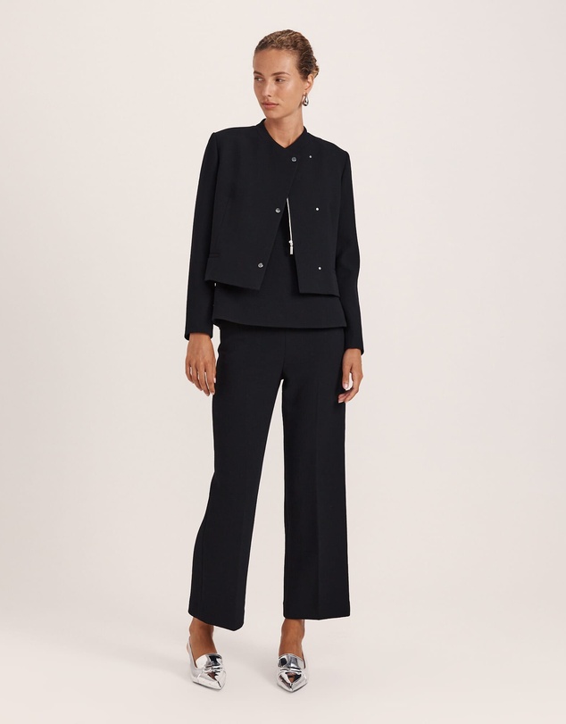 SABA - Raya Wool Crop Wide Leg Pant
