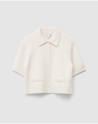 & Other Stories - Knitted Short-Sleeve Cardigan