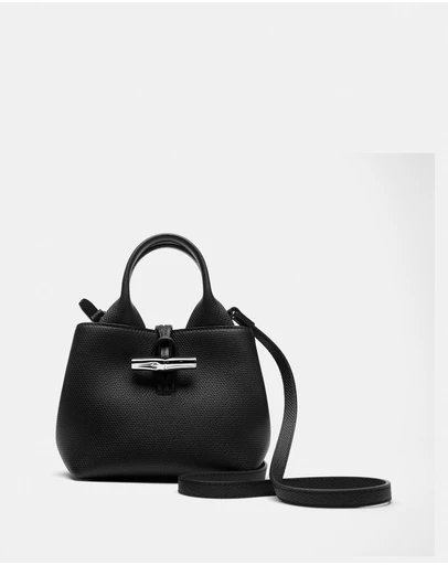 Longchamp - Le Roseau Leather Handbag - XS
