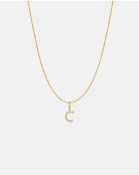 Ania Haie - Ania Haie Gold Letter C Initial Necklace