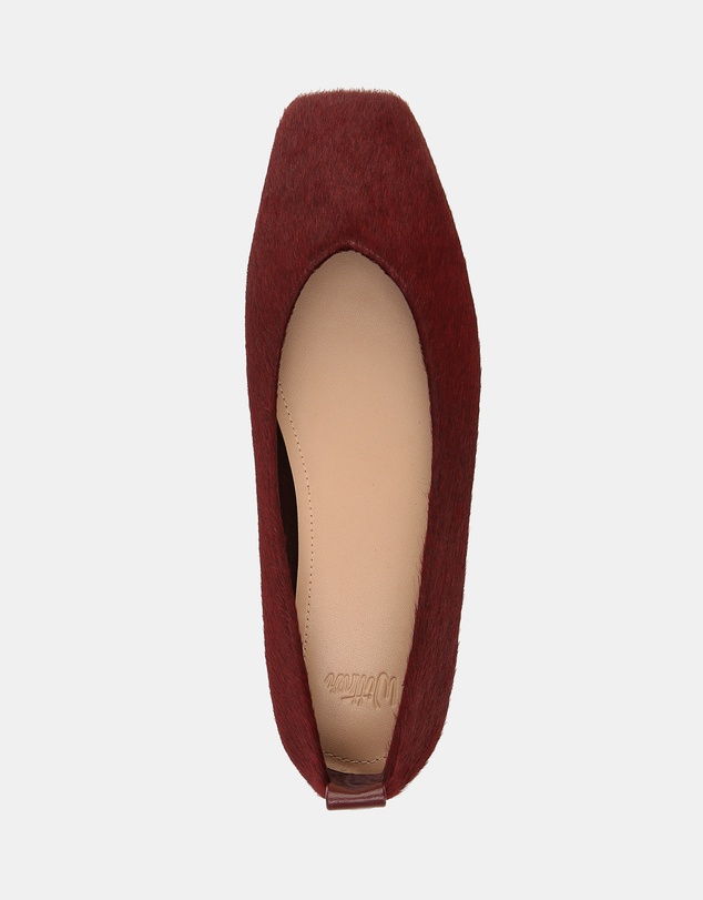 Wittner - Belinda Hair-on Leather Ballet Flats