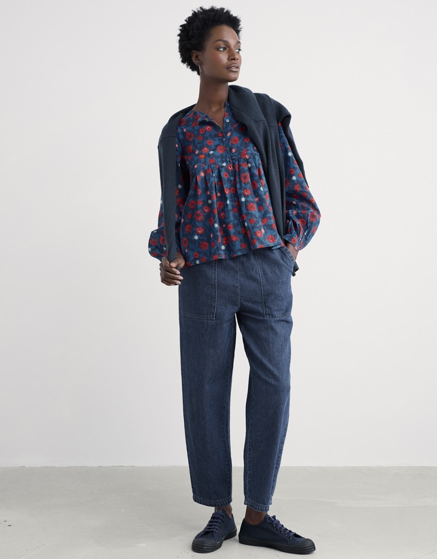 Seasalt - Seasalt Cornwall Blue Thornapple Shirt
