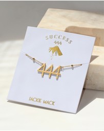 Jackie Mack - Success Necklace Angel Number 444