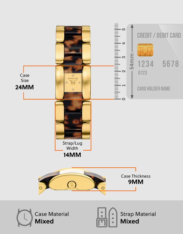 Michael Kors - Darrington Two Tone Analogue Watch