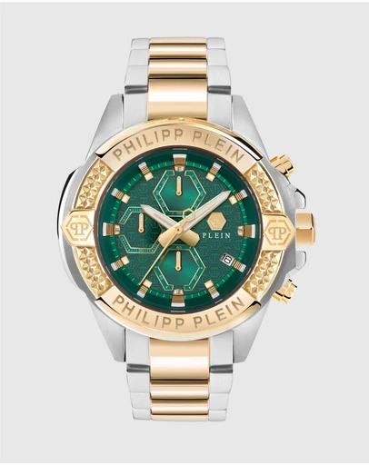 Philipp Plein - THE $KULL CHRONO 44mm Two-Tone Multifunction