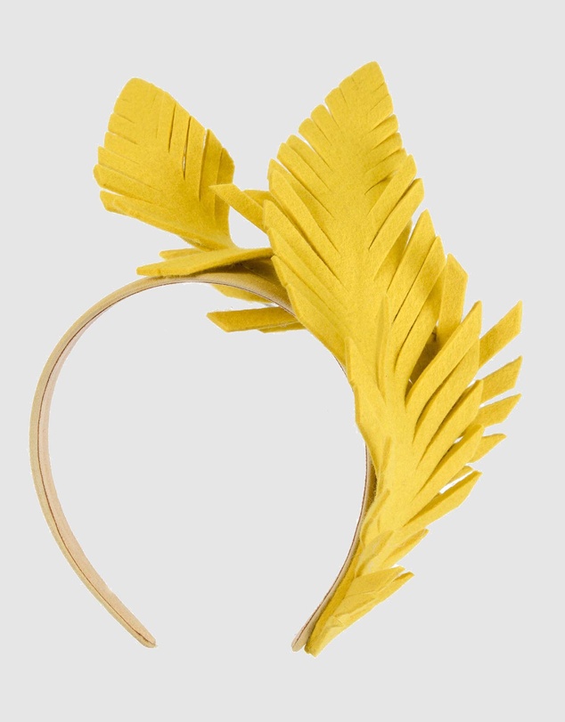 Max Alexander - Felt Leaf Fascinator