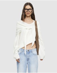 Lioness - Olsen V Knit Top