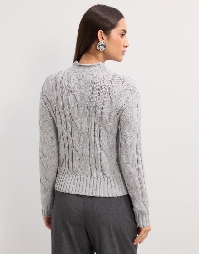 The Fated - Nickson Cable Knit Jumper