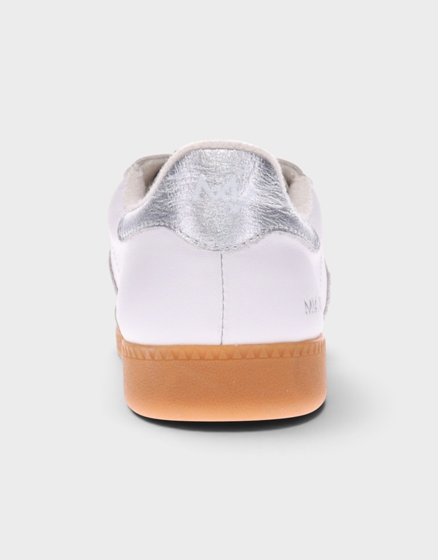 Mia Vita - Ramona II Lace-Up Casual Sneaker - White/Silver