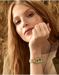Cluse - Belisenna Watch Steel, Olive, Gold Colour