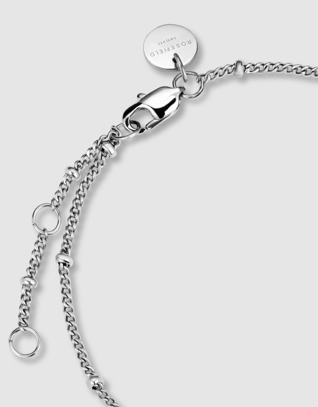 Rosefield - Crystal Silver Tone Bracelet