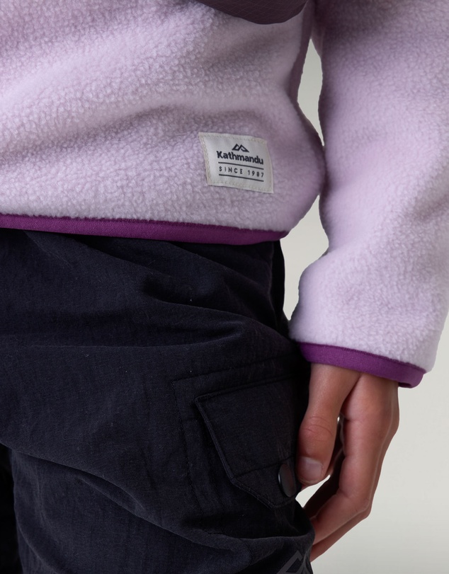 Kathmandu - Kids Trailhead Fleece 1/4 Zip Pullover