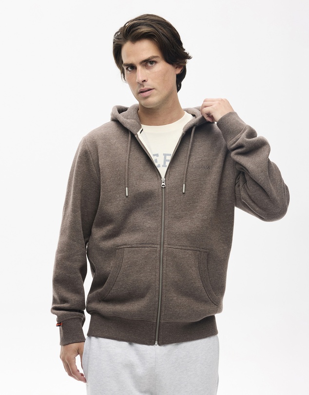 Superdry - Essential Zip Slim Fit Hoodie