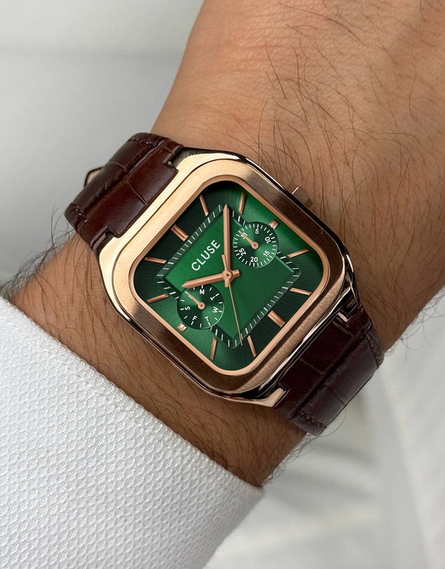 Cluse - Quadrus Multifunction Leather