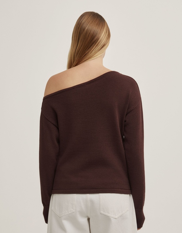 Witchery - Asymmetric Long-sleeve Knit