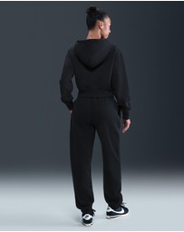 Nike - Sportswear Phoenix Fleece Loose Full-Zip Cropped Hoodie