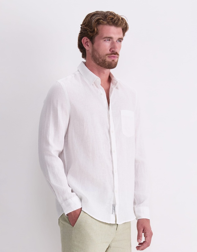 Sportscraft - Long Sleeve Linen Shirt