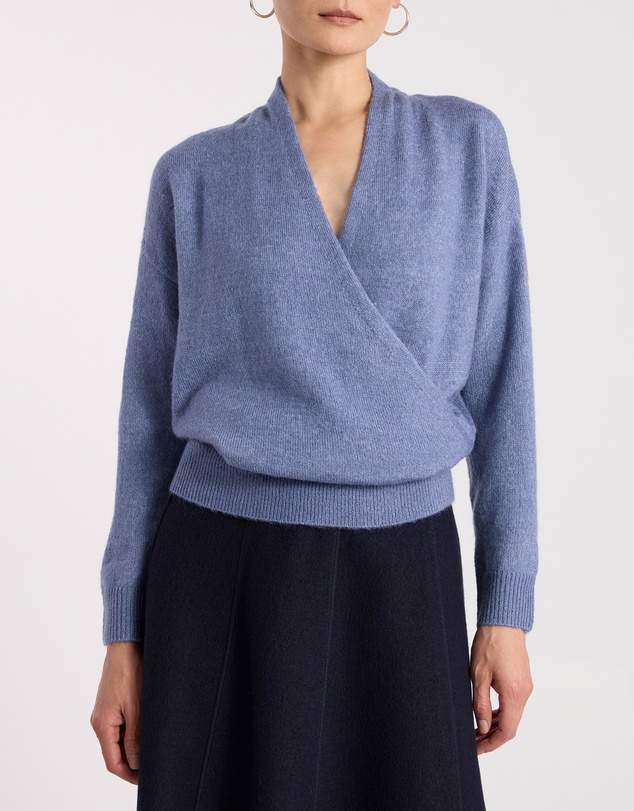 David Lawrence - Lark Wrap Knit Jumper