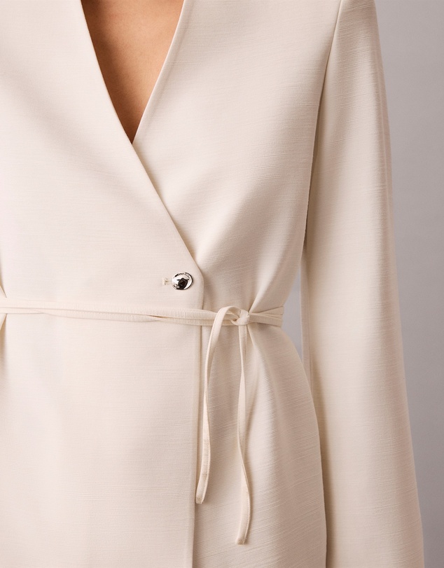 Calvin Klein - Heavy Textured Shine Blazer