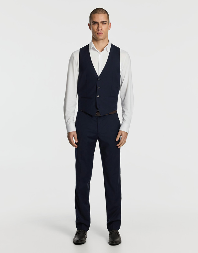 yd. - Atlas Wool Blend Waistcoat