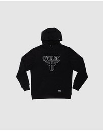 Fallen Footwear - Fallen Footwear Men Peak Jacket Enzymatic/Jumper Regular Fit Black