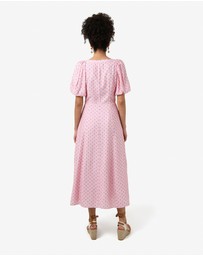 Forcast - Almeria Polka Dot Dress