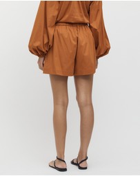 FRIEND of AUDREY - Viviers Elastic Waist Shorts