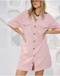 Ceres Life - Sammy Denim Shirt Dress